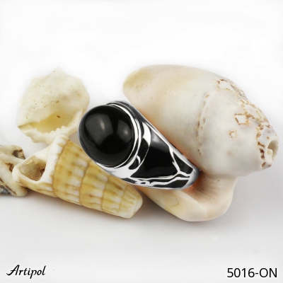Ring 5016-ON with real Black Onyx