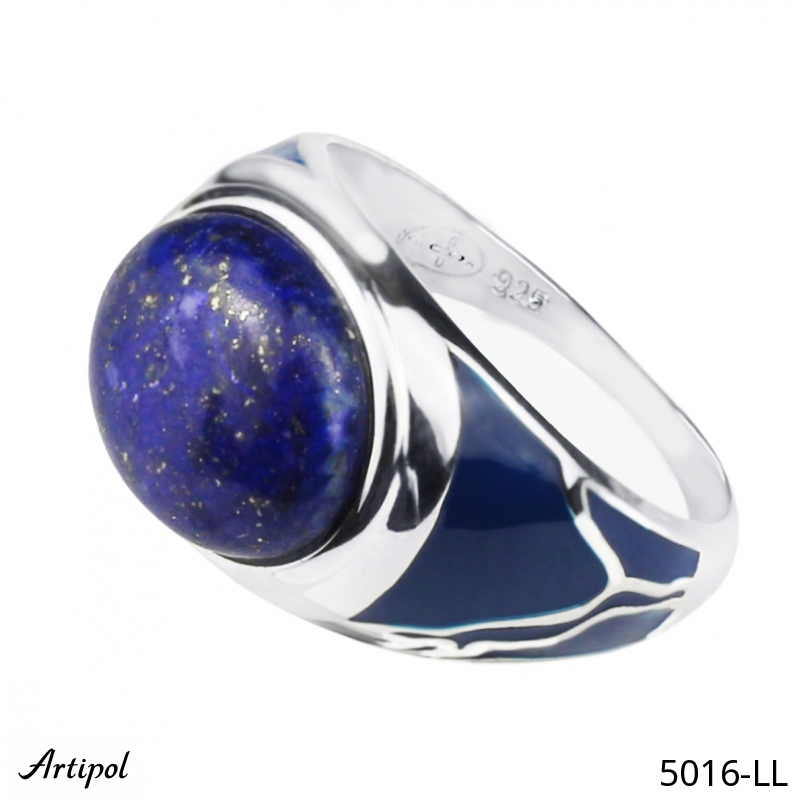 Bague 5016-LL en Lapis-lazuli véritable