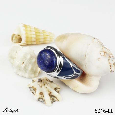 Ring 5016-LL with real Lapis lazuli