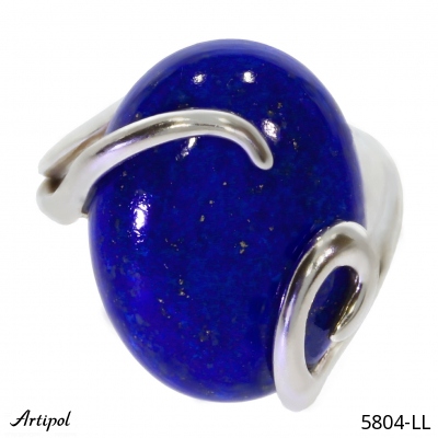 Ring 5804-LL with real Lapis lazuli