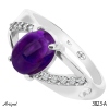 Bague 3823-A en Amethyste véritable