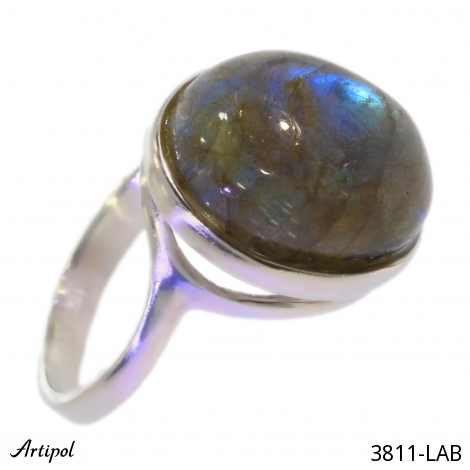 Bague 3811-LAB en Labradorite véritable