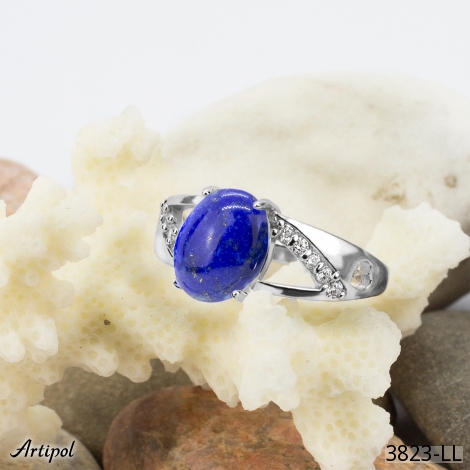 Bague 3823-LL en Lapis-lazuli véritable