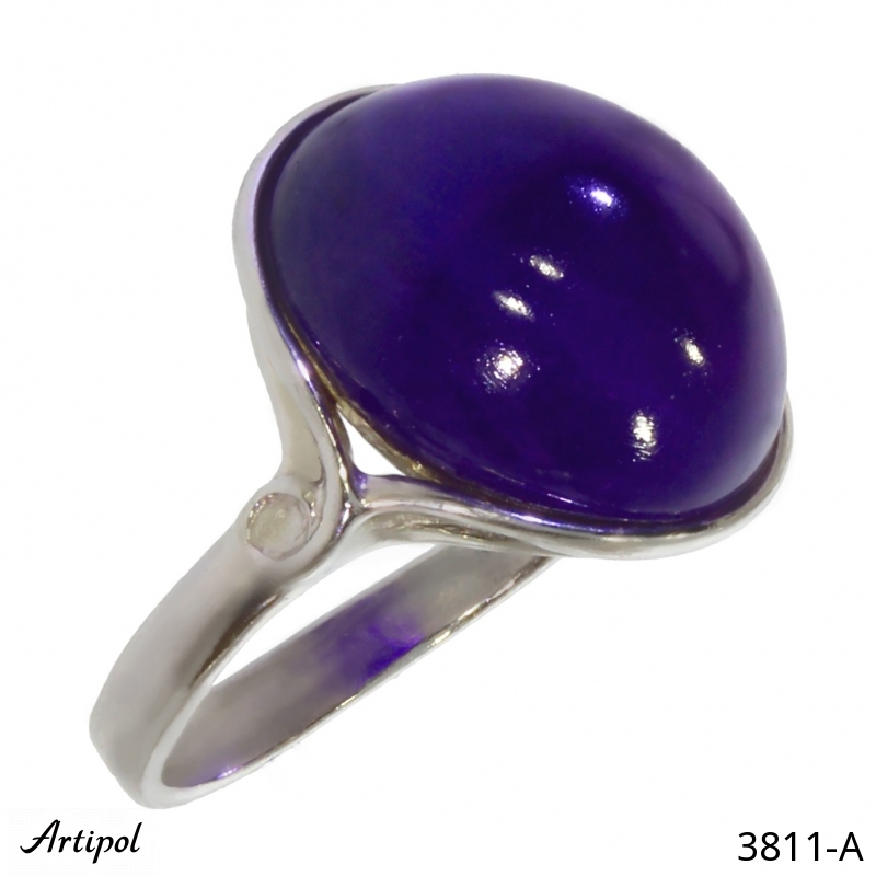 Ring 3811-A with real Amethyst