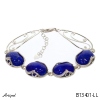 Bracelet B13401-LL with real Lapis lazuli