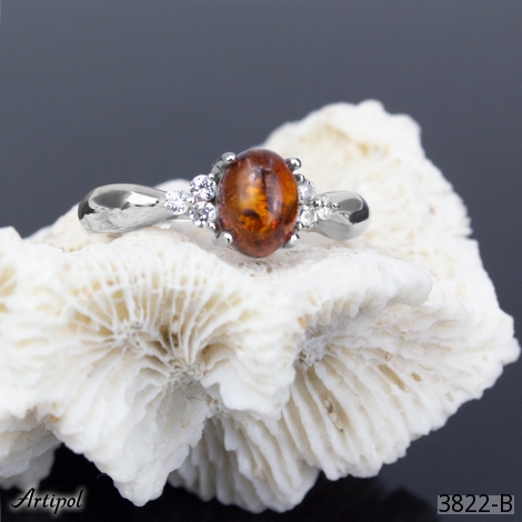 Bague 3822-B en Ambre véritable