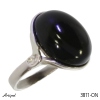 Ring 3811-ON with real Black Onyx