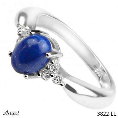 Ring 3822-LL mit echter Lapis Lazuli