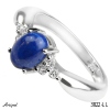 Ring 3822-LL with real Lapis lazuli