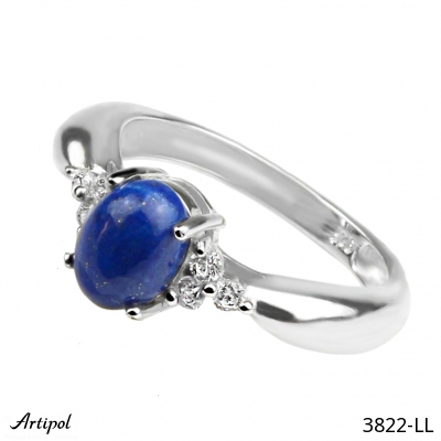Ring 3822-LL mit echter Lapis Lazuli