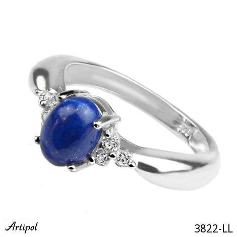 Pierścionek 3822-LL z Lapisem lazuli