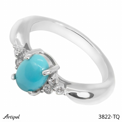 Ring 3822-TQ with real Turquoise