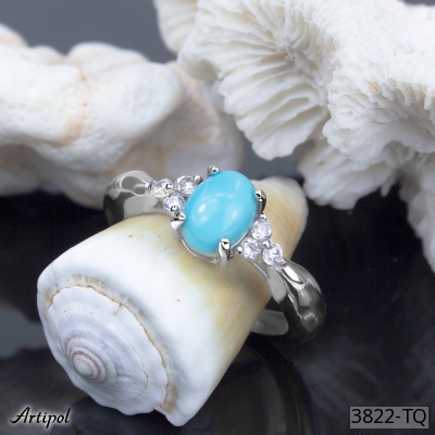 Ring 3822-TQ with real Turquoise
