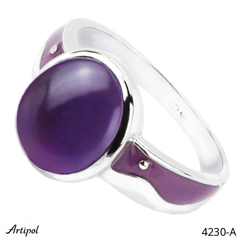 Bague 4230-A en Amethyste véritable