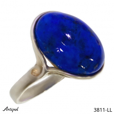 Ring 3811-LL with real Lapis lazuli