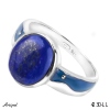 Bague 4230-LL en Lapis-lazuli véritable