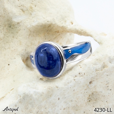 Ring 4230-LL with real Lapis lazuli