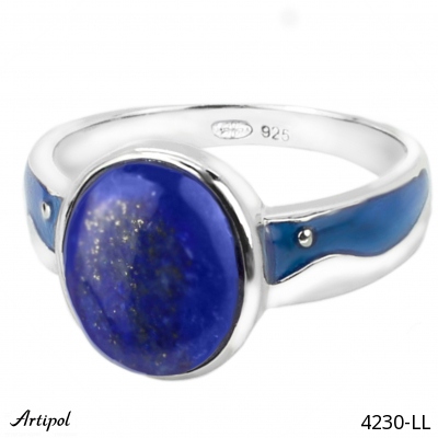 Ring 4230-LL with real Lapis lazuli