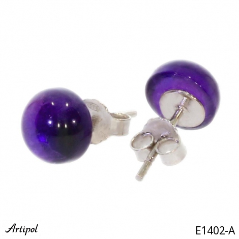 Ohrringe E1402-A mit echter Amethyst