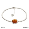 Bracelet B6401-B en Ambre véritable