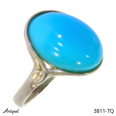 Ring 3811-TQ with real Turquoise