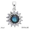 Pendentif P3416-LAB en Labradorite véritable