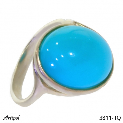 Ring 3811-TQ with real Turquoise