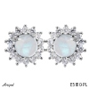 Boucles d'oreilles E5810-PL en Pierre de lune véritable