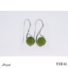 Boucles d'oreilles E3004-J en Jade véritable