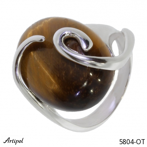 Ring 5804-OT with real Tiger Eye