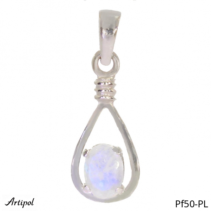 Pendant PF50-PL with real Moonstone