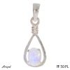 Pendentif PF50-PL en Pierre de lune véritable