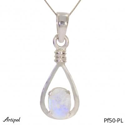Pendant PF50-PL with real Moonstone