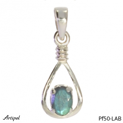 Pendentif PF50-LAB en Labradorite véritable