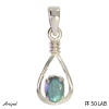 Pendant PF50-LAB with real Labradorite