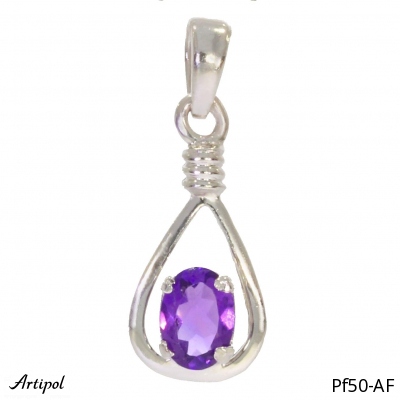 Pendant PF50-AF with real Amethyst faceted