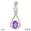 Anhänger PF50-AF mit echter Amethyst