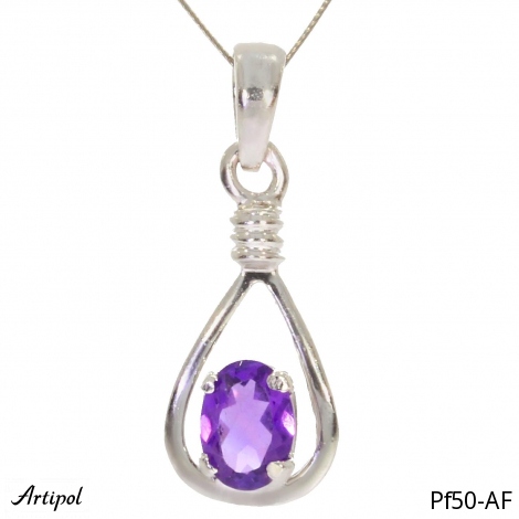 Anhänger PF50-AF mit echter Amethyst