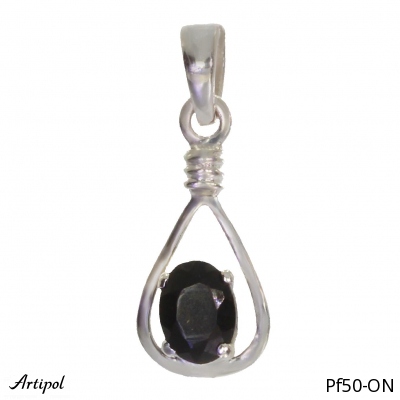 Pendant PF50-ON with real Black onyx