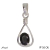 Pendant PF50-ON with real Black Onyx