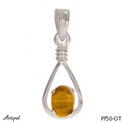 Pendant PF50-OT with real Tiger's eye