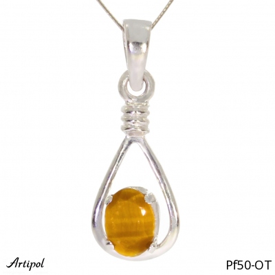 Pendant PF50-OT with real Tiger's eye