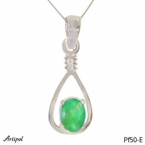 Pendant PF50-E with real Emerald