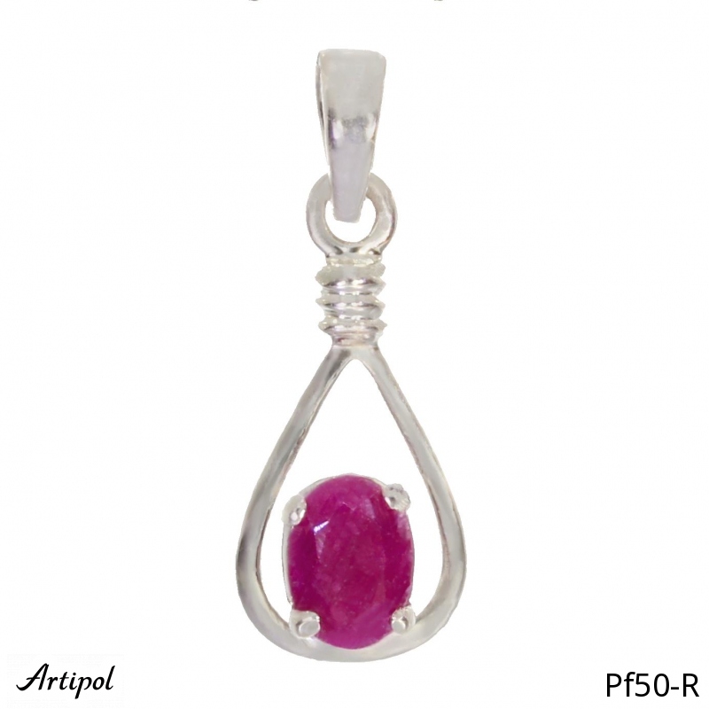 Pendentif PF50-R en Rubis véritable