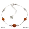 Bracelet B3201-B en Ambre véritable
