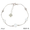 Bracelet B3201-PL with real Moonstone