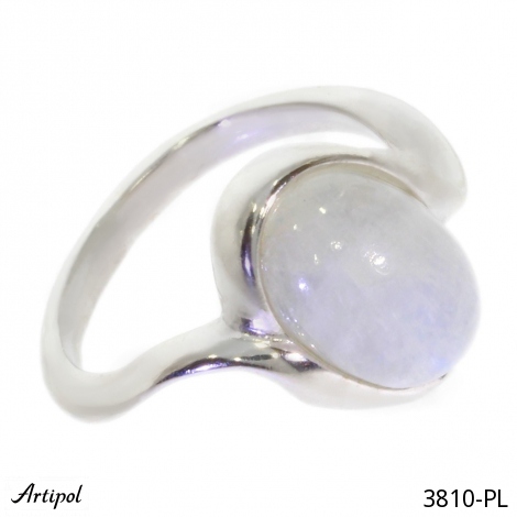 Ring 3810-PL with real Moonstone