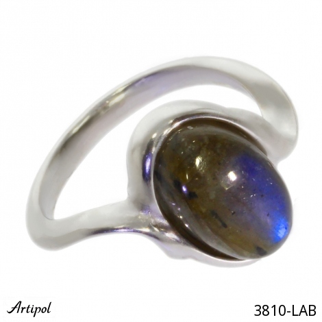 Ring 3810-LAB mit echter Labradorit