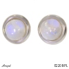 Boucles d'oreilles E2208-PL en Pierre de lune véritable