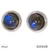 Earrings E2208-LAB with real Labradorite